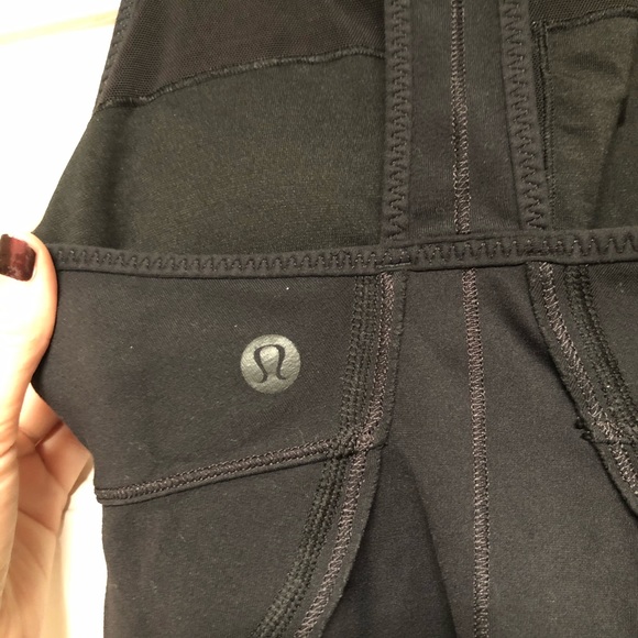 Lululemon Power Up T Back Black Tank Top - Picture 5 of 5
